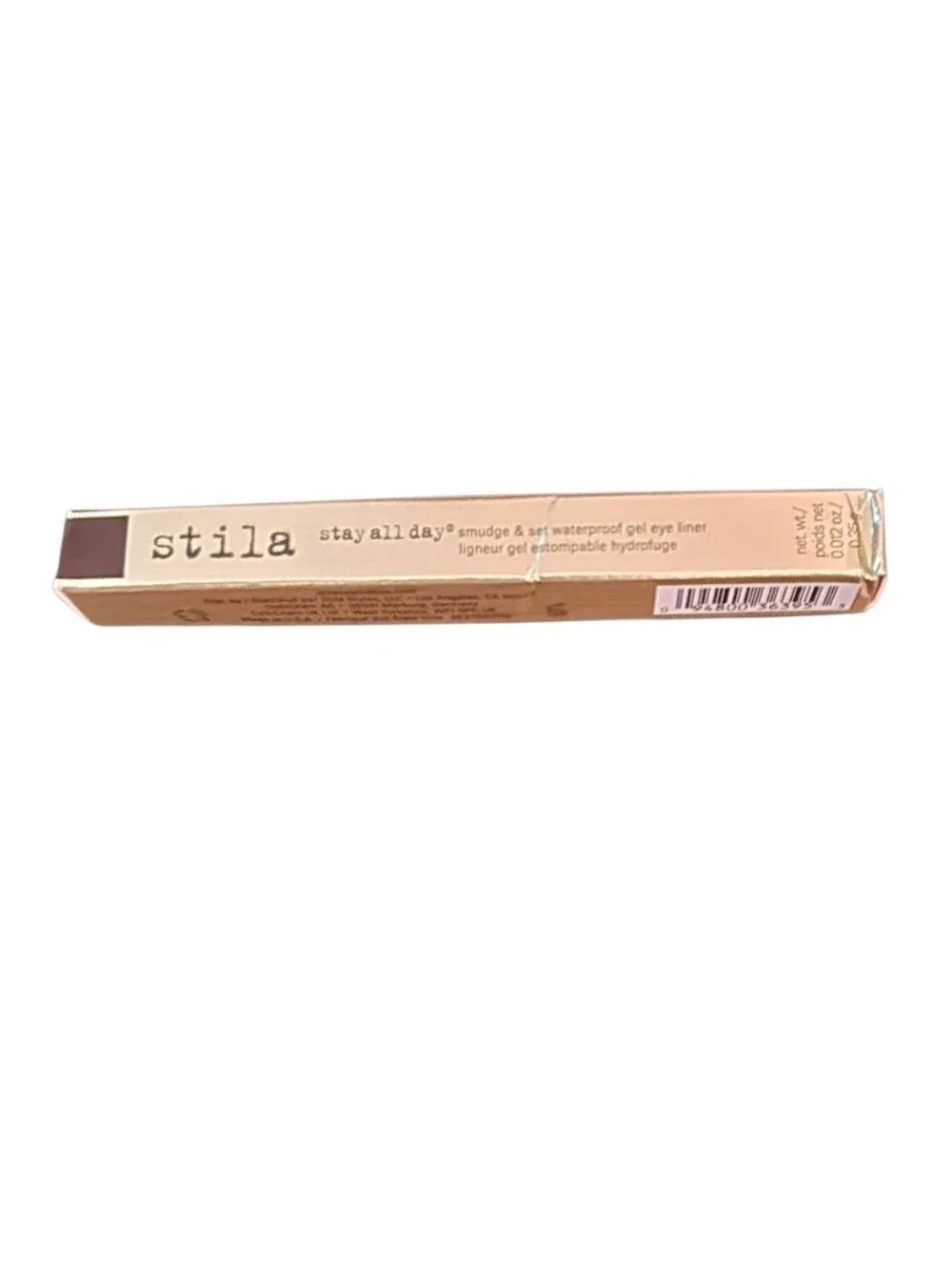 Stila Stay All Day Smudge & Set Waterproof Gel Eye Liner in Espresso, NIB